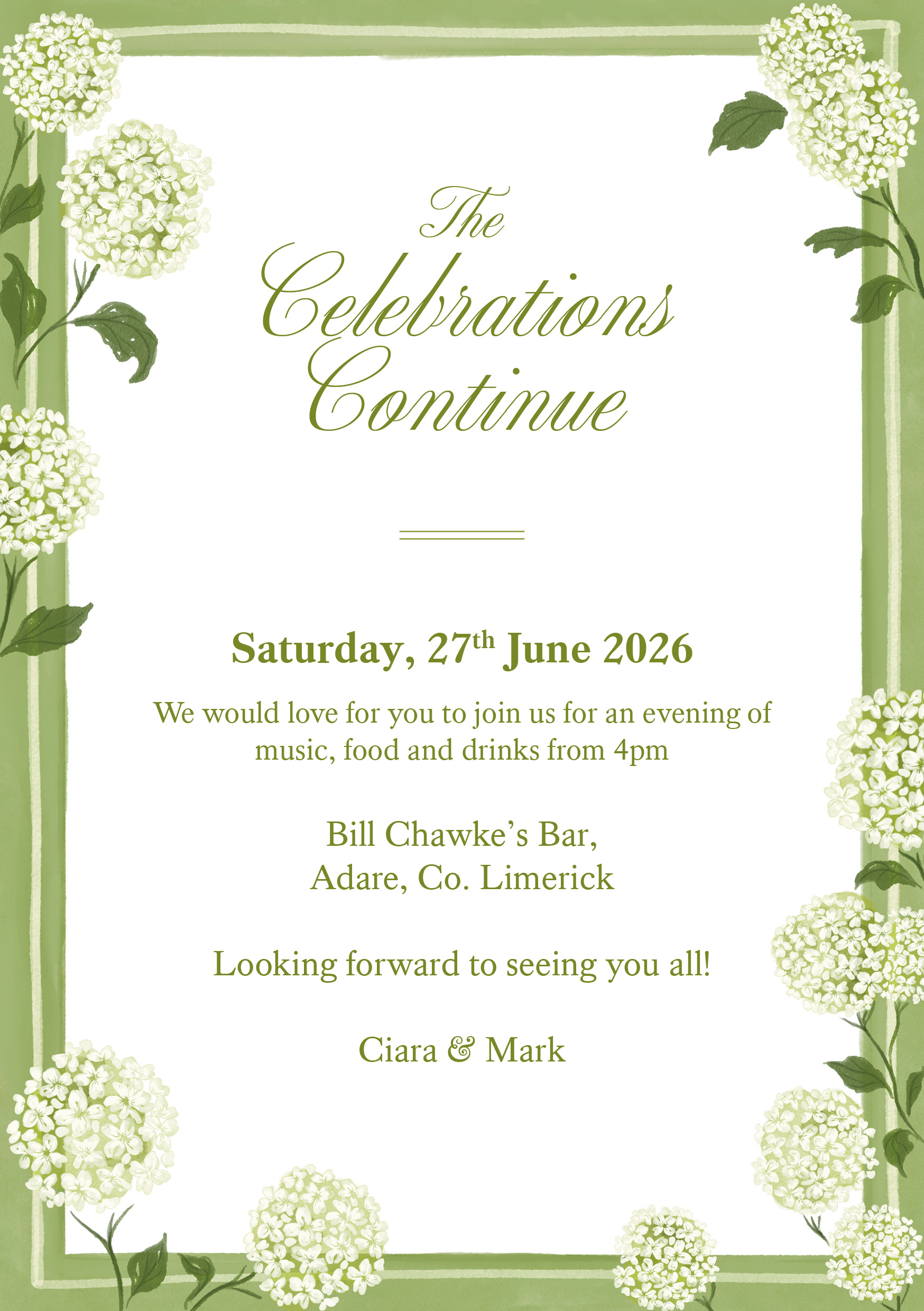 Day two celebrations